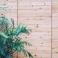 Wooden outdoor slats